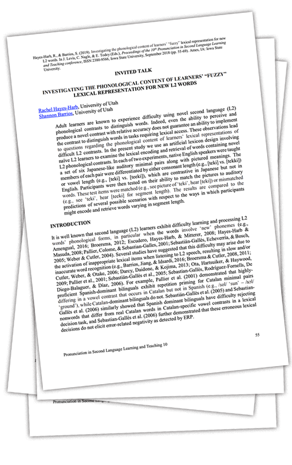 Assesment of Undergraduate Research Learning Outcomes